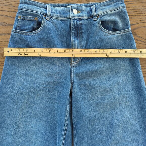 BAUM UND PFERDGARTEN Wide Leg High Waist Nini Women's Jeans sz 36 Sz 8 - Picture 12 of 16